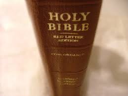 holy bible spine