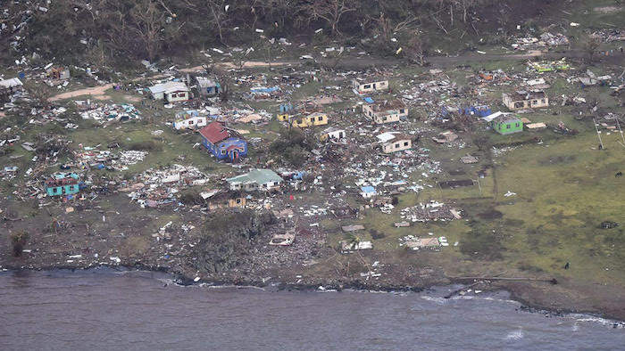 Cyclone Winston devastation