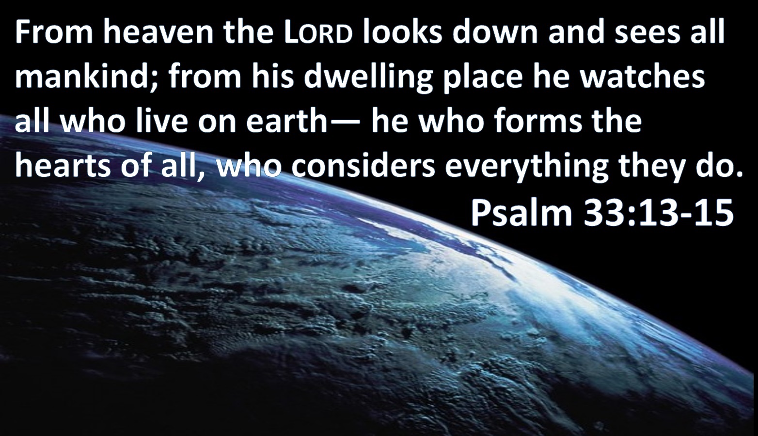 EarthPsalm33
