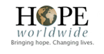 HOPE worldwide - Bring hope. Change lives. Help make a difference in the lives of some of the world's most desparate and needy. Donate today!