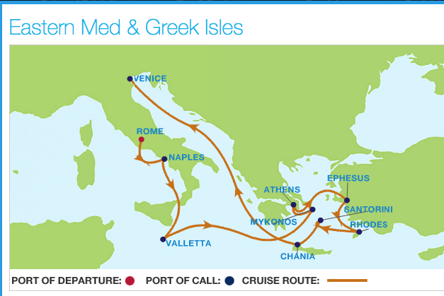 2013 Steps Tour Itinerary