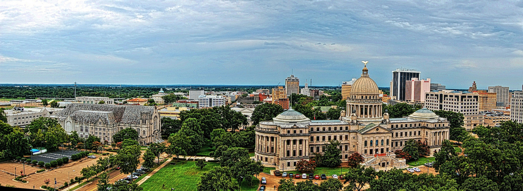JacksonMS Downtown Panorama